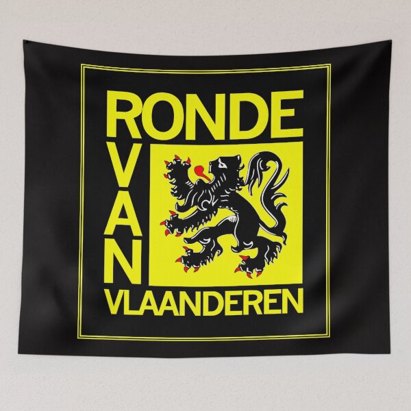 Artikelvorschau, Ronde Van Vlaanderen: Vintage-Werbedruck für Radrennen entworfen und verkauft von posterbobs.