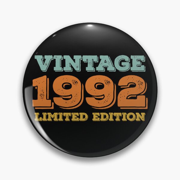 Item preview, VINTAGE 1992 LIMITED EDITION DISTRESSED RETRO BIRTHDAY GIFT IDEA designed and sold by Kipcio.