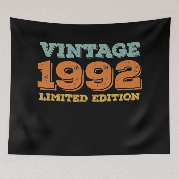 Item preview, VINTAGE 1992 LIMITED EDITION DISTRESSED RETRO BIRTHDAY GIFT IDEA designed and sold by Kipcio.