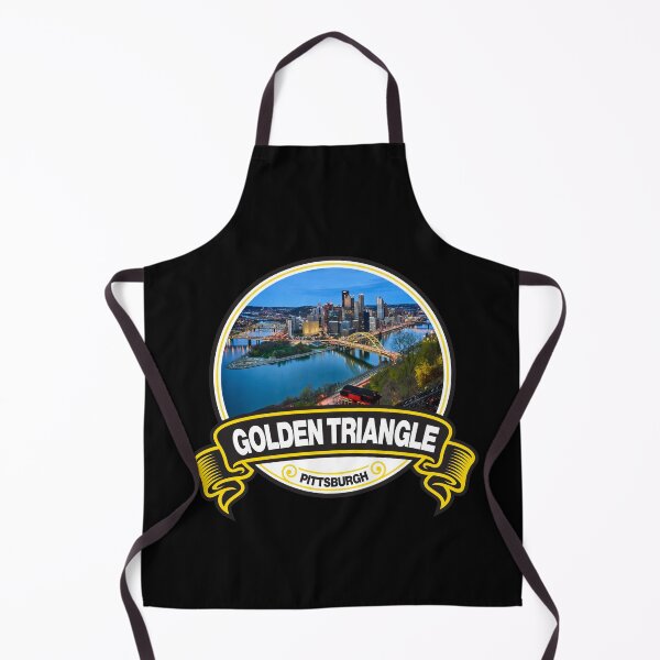 Item preview, Golden Triangle Pittsburgh Travel Badge designed and sold by KrisSidDesigns.