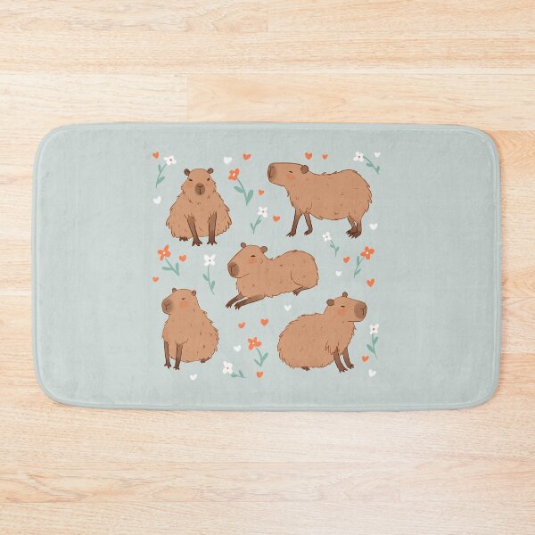 Item preview, Capybara cute pattern - cartoon capybara illustration pack designed and sold by Yarafantasyart.