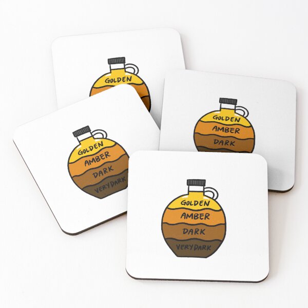 Item preview, Maple Syrup Grades - Golden Syrup Amber Syrup Dark Syrup Very Dark Syrup, Good with Pancakes designed and sold by bonniemamadraws.