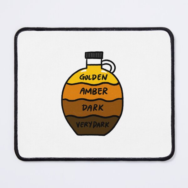 Item preview, Maple Syrup Grades - Golden Syrup Amber Syrup Dark Syrup Very Dark Syrup, Good with Pancakes designed and sold by bonniemamadraws.