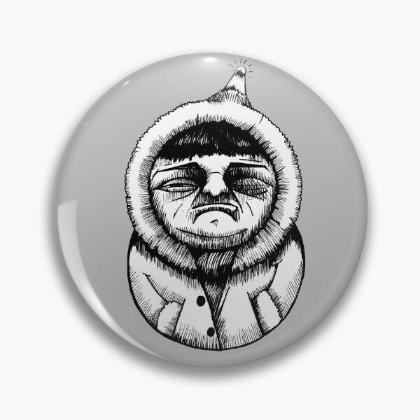 Item preview, Eskimo Snow Fighter Drawing designed and sold by LarksDrawings.