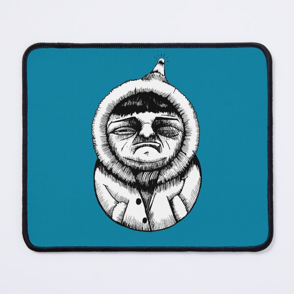 Item preview, Eskimo Snow Fighter Drawing designed and sold by LarksDrawings.