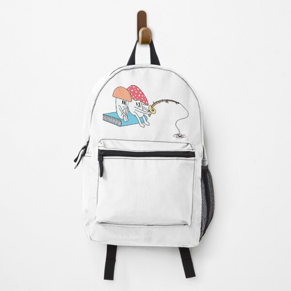 Item preview, Cute Mushrooms Characters Fishing designed and sold by Poly-Apparel.
