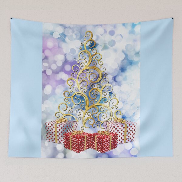 Item preview, CHRISTMAS TREE AND GIFTS designed and sold by Tammera.