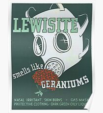 Vintage poster - Lewisite Poster