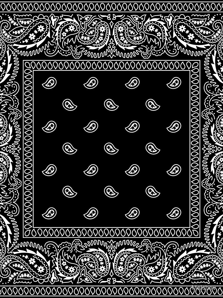 Bandanna Black by Malchev