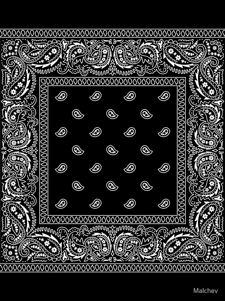 Bandanna Black by Malchev