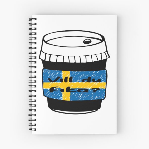 Item preview, fika city? - Funny Coffee Quotes designed and sold by Cupsofdreams.