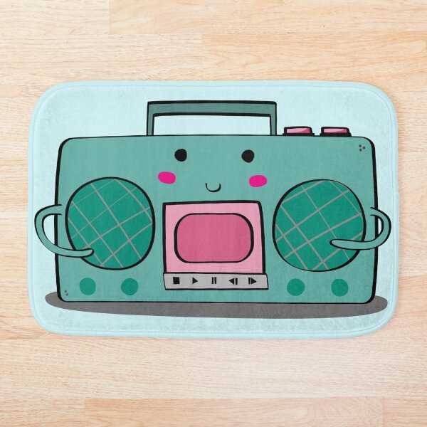 Item preview, Linda ilustración de radiocassette designed and sold by CutestShopEver.