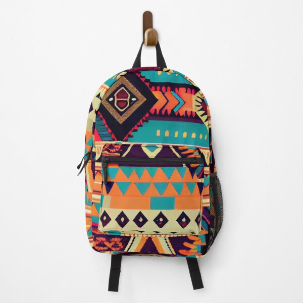 Item preview, Detailed Abstract Native Celebration Pattern Print Digital Painting designed and sold by CodeAndColors.
