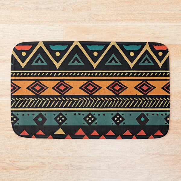 Artikelvorschau, Vintage Geometric Pattern Print Digital Painting entworfen und verkauft von CodeAndColors.