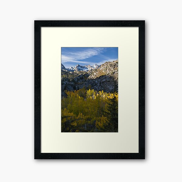 Bishop Fall 2017 Awesome Morning Light Framed Art Print