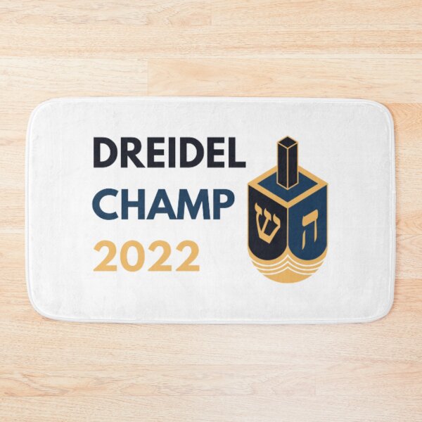 Aperçu de l'œuvre Dreidel Champion Hannukah créée et vendue par LanaGoodhelm.
