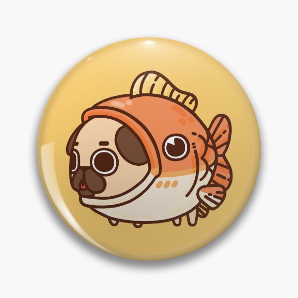 Item preview, Fish Puglie designed and sold by Puglie Pug.