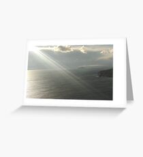Rayons Greeting Card