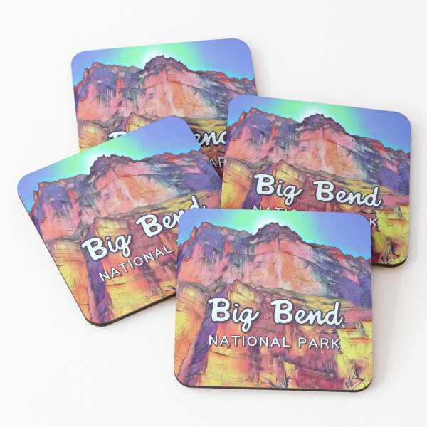 Item preview, Big Bend - National Park Art Collection designed and sold by NationalParkArt.