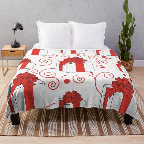 Item preview, Red & White Christmas Presents designed and sold by MausieDesigns.