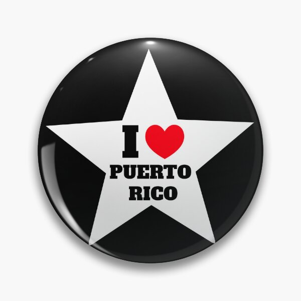 Item preview, I Love Puerto Rico Star ( I love Puerto Rico ) designed and sold by Infinity-star.