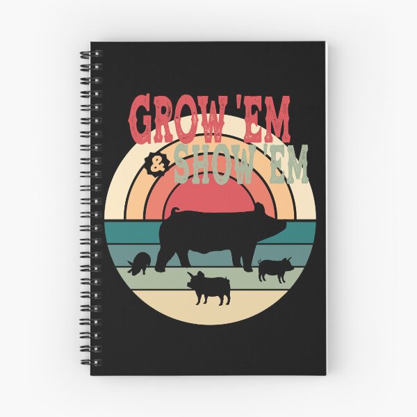 Item preview, Stock Show Pigs - Grow Em And Show Em - Market Pigs designed and sold by handsoftime2020.