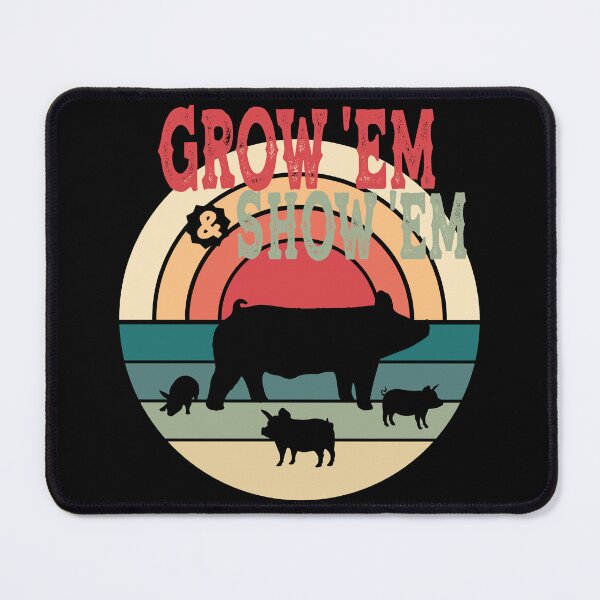 Item preview, Stock Show Pigs - Grow Em And Show Em - Market Pigs designed and sold by handsoftime2020.