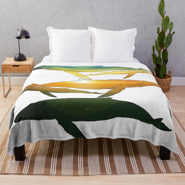 Item preview, Blue Whales Sunrise designed and sold by damonasplace.