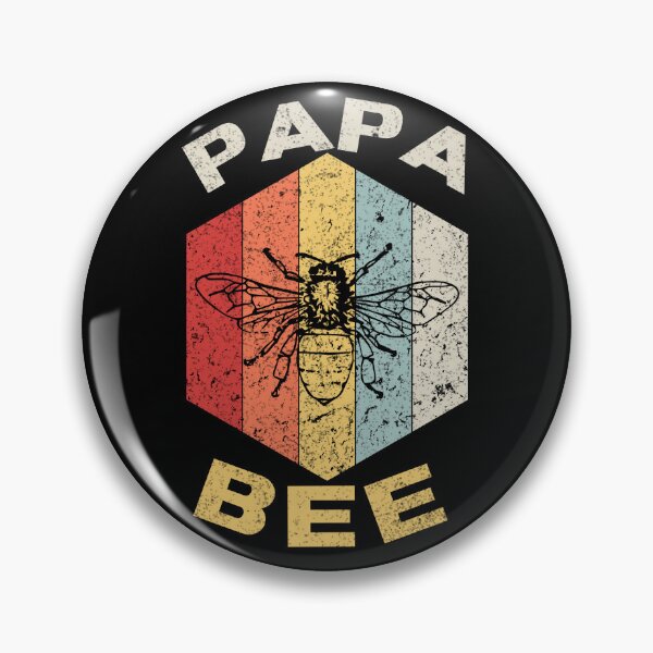 Item preview, Papa Bee Funny Beekeeper Dad Beekeeping Retro designed and sold by cimibaka25.