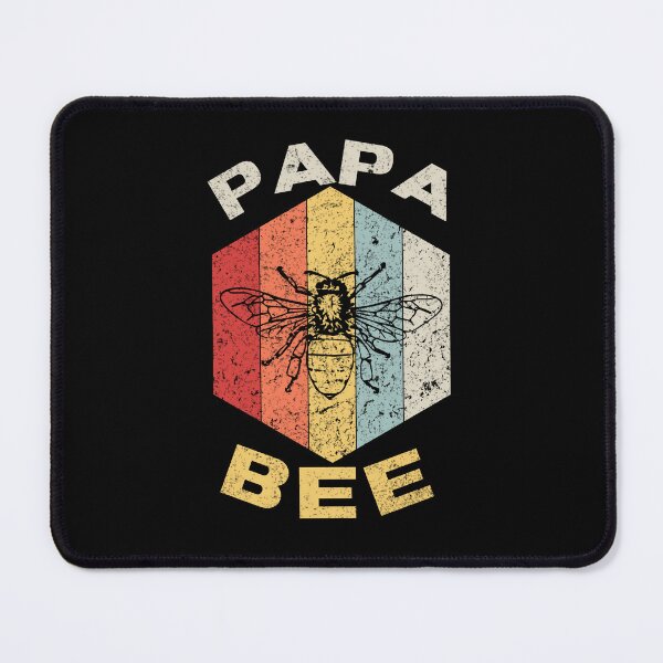 Item preview, Papa Bee Funny Beekeeper Dad Beekeeping Retro designed and sold by cimibaka25.