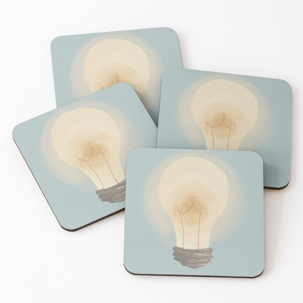 Item preview, cute retro lightbulb clipart designed and sold by strawbsurprise.