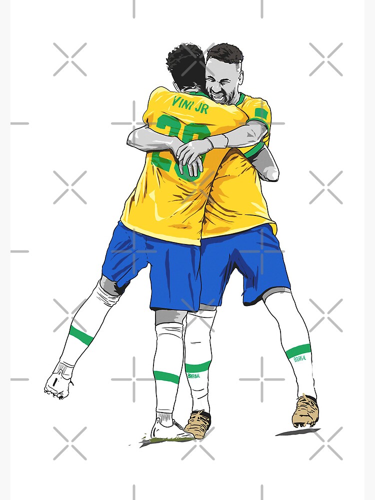 Neymar Jr- Brazil Legend Spiral Notebook for Sale by