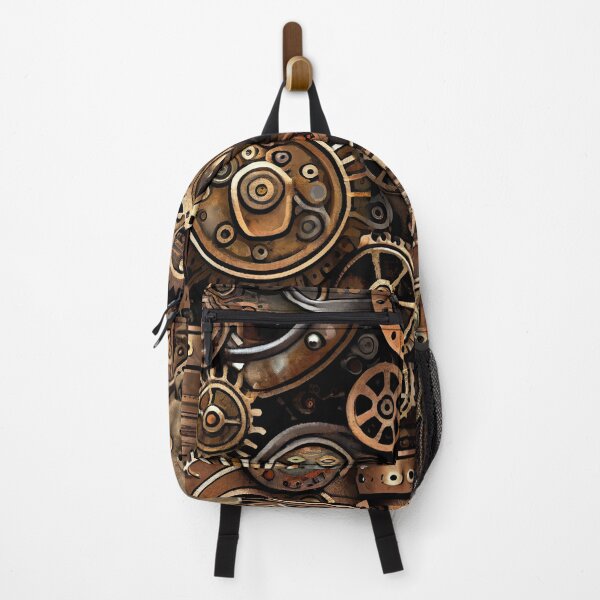 Artikelvorschau, Detailed Gold and Brass Steampunk Theme Design Digital Painting entworfen und verkauft von CodeAndColors.