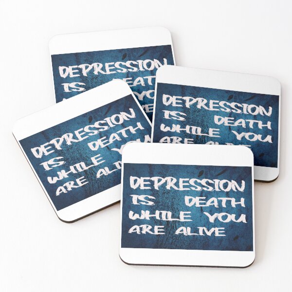 Item preview, Depression is death while you are alive designed and sold by LinaMercata0428.