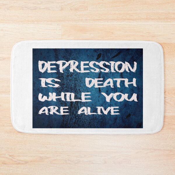 Item preview, Depression is death while you are alive designed and sold by LinaMercata0428.