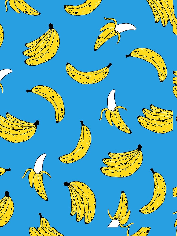 "Banana Print" Sleeveless Top by saifchowdhury Redbubble