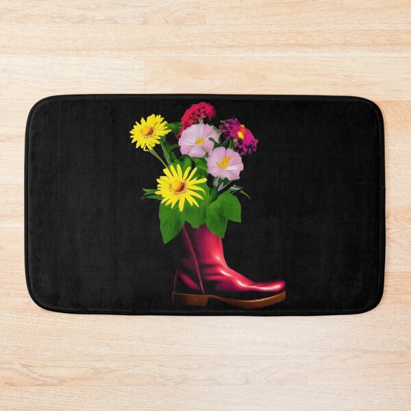 Item preview, Flowers growing from boot designed and sold by The Love Quill.