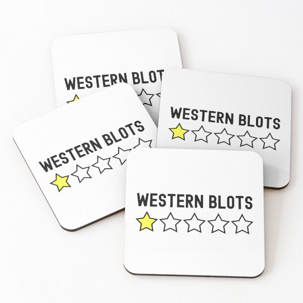 Item preview, Western Blots One Star Rating - Science, Funny Laboratory, Stem, Microbiology, Molecular Biology, Neuroscience, Cellular Biology designed and sold by jadedscientist.