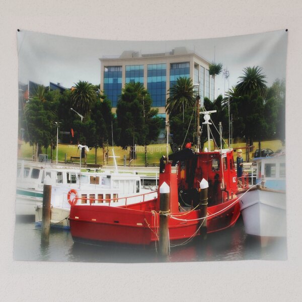 Item preview, Little red tug Boat  designed and sold by cjcphotography.