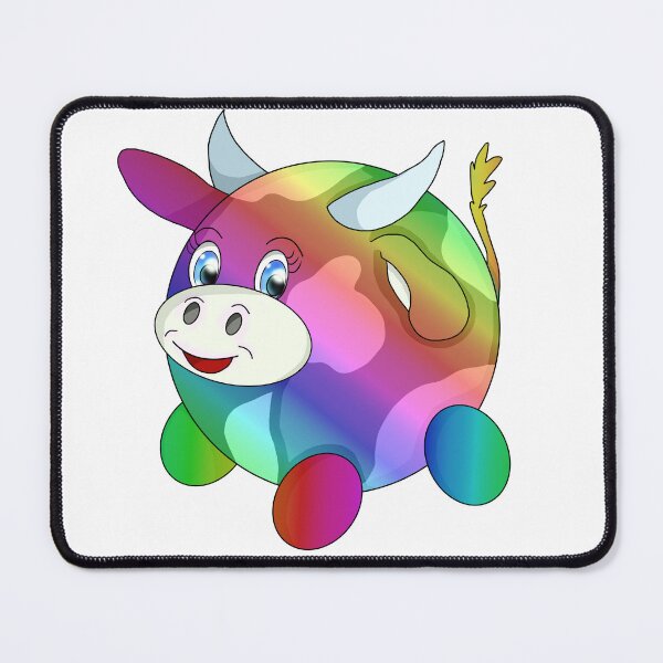 Item preview, pride rainbow cow designed and sold by BeingNow.