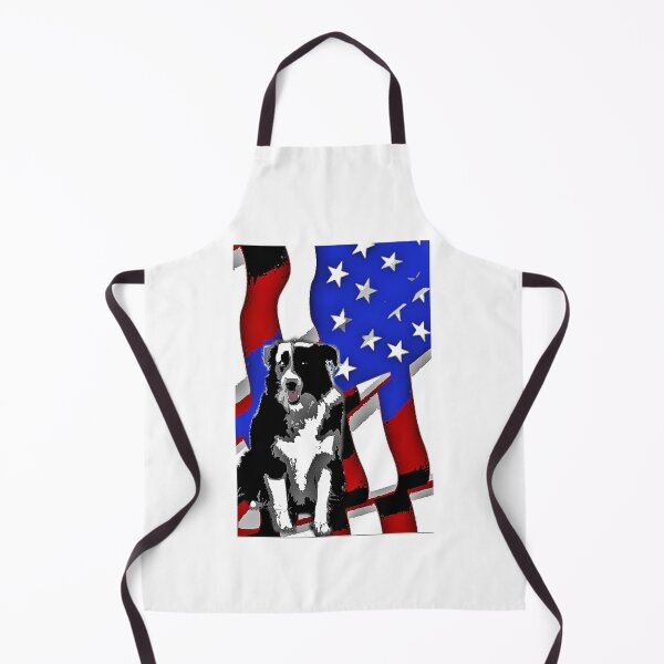 Item preview, Patriotic Border Collie designed and sold by dpenn.