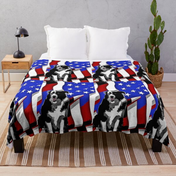 Item preview, Patriotic Border Collie designed and sold by dpenn.