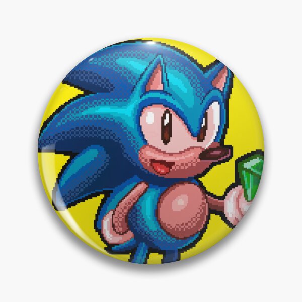 Item preview, Retro Hedgehog Pixel Art (In Color) designed and sold by LiteTH.