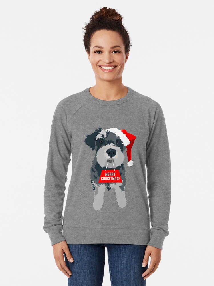 schnauzer christmas jumpers