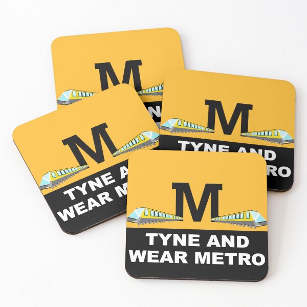Item preview, Tyne and Wear Metro - Newcastle Transit Sticker designed and sold by Moni50 Studio.