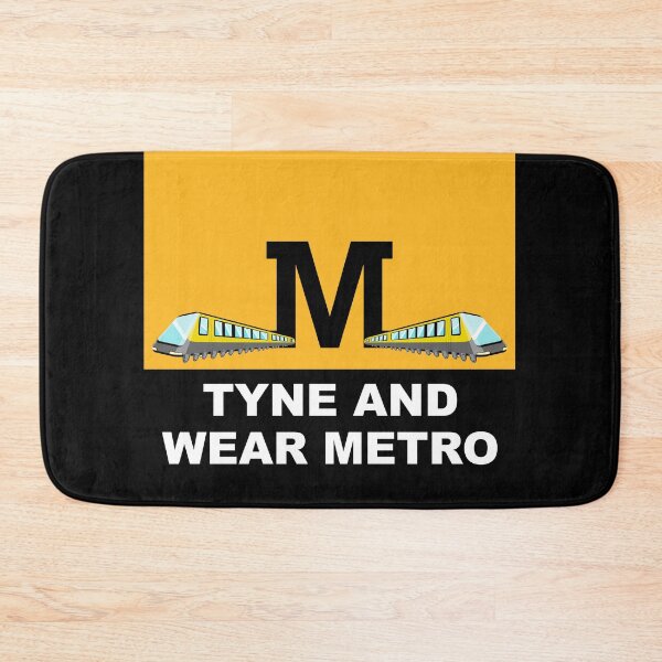 Item preview, Tyne and Wear Metro - Newcastle Transit Sticker designed and sold by Moni50 Studio.