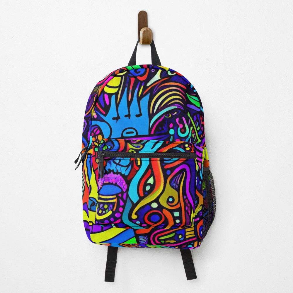 Aperçu de l'œuvre Sac à dos créée et vendue par CodeAndColors.