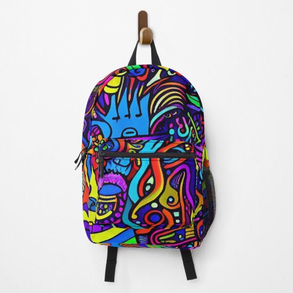 Artikelvorschau, Vibrant Colorful Abstract Pop Culture Music Design Digital Painting entworfen und verkauft von CodeAndColors.