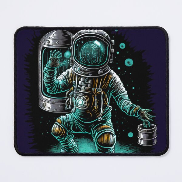 Item preview, Astronaut & Pods designed and sold by CartoonrBOY.