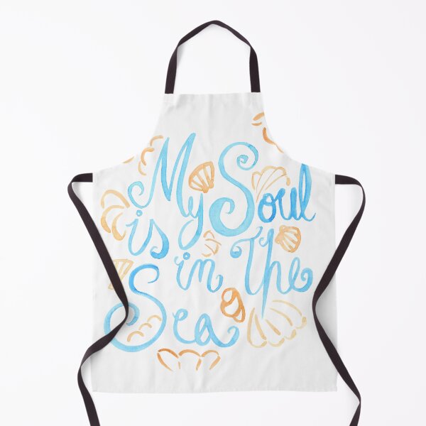 Item preview, My Soul Is In The Sea - Pearly Blue designed and sold by Niina  Niskanen.